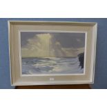 James Fry (1911-1985) Winspit Looking, South West, oil on canvas, framed