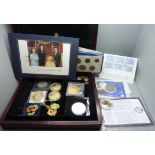 A collection of commemorative crowns, Royal Generations, etc.