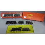 Three 00 gauge locomotives including two Hornby