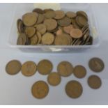 1.83kg of pennies and half-pennies