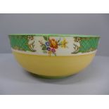 A Clarice Cliff bowl, 21cm