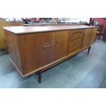 A teak sideboard