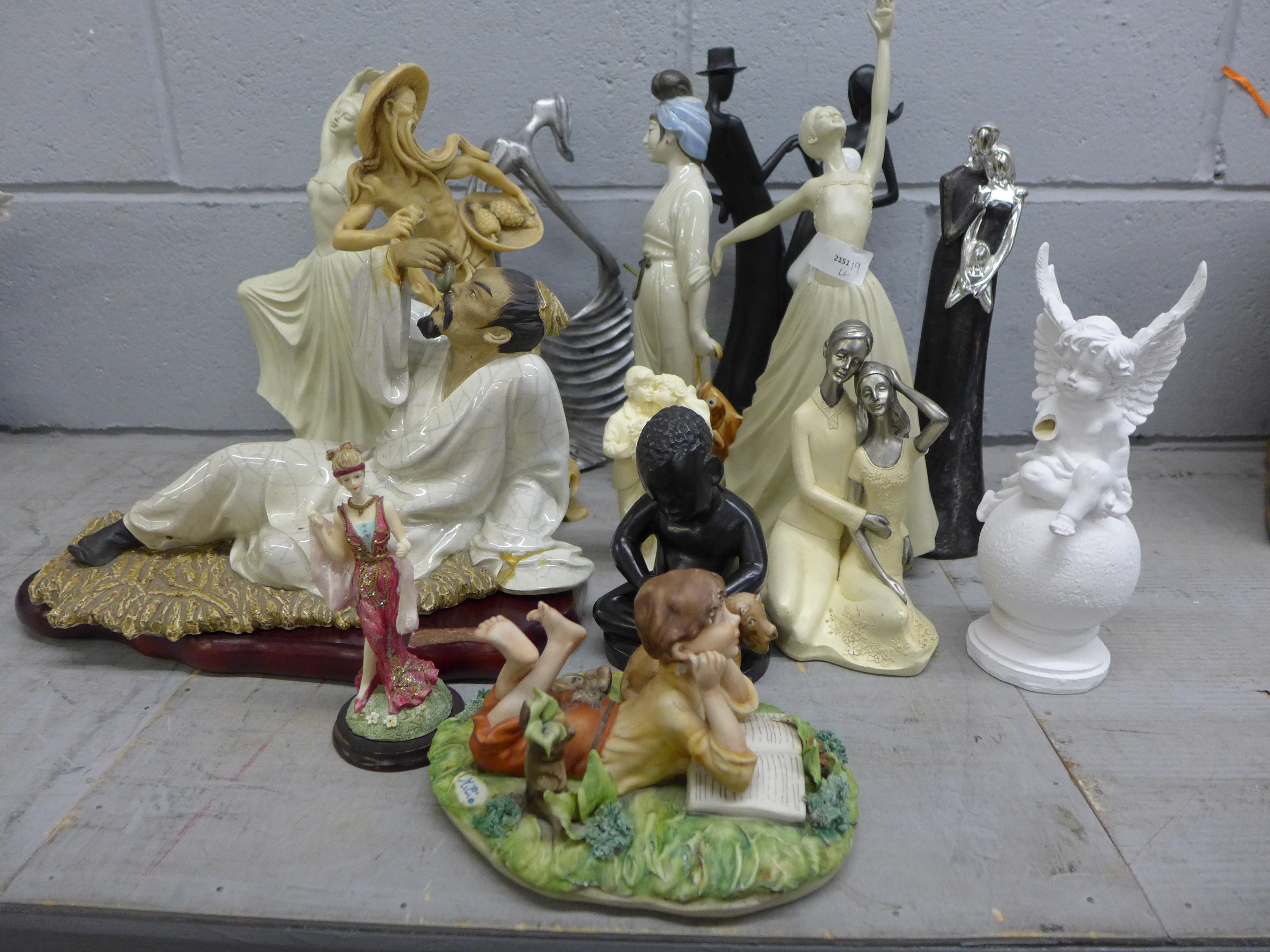 A collection of figures including Shaolin Monk (13) **PLEASE NOTE THIS LOT IS NOT ELIGIBLE FOR