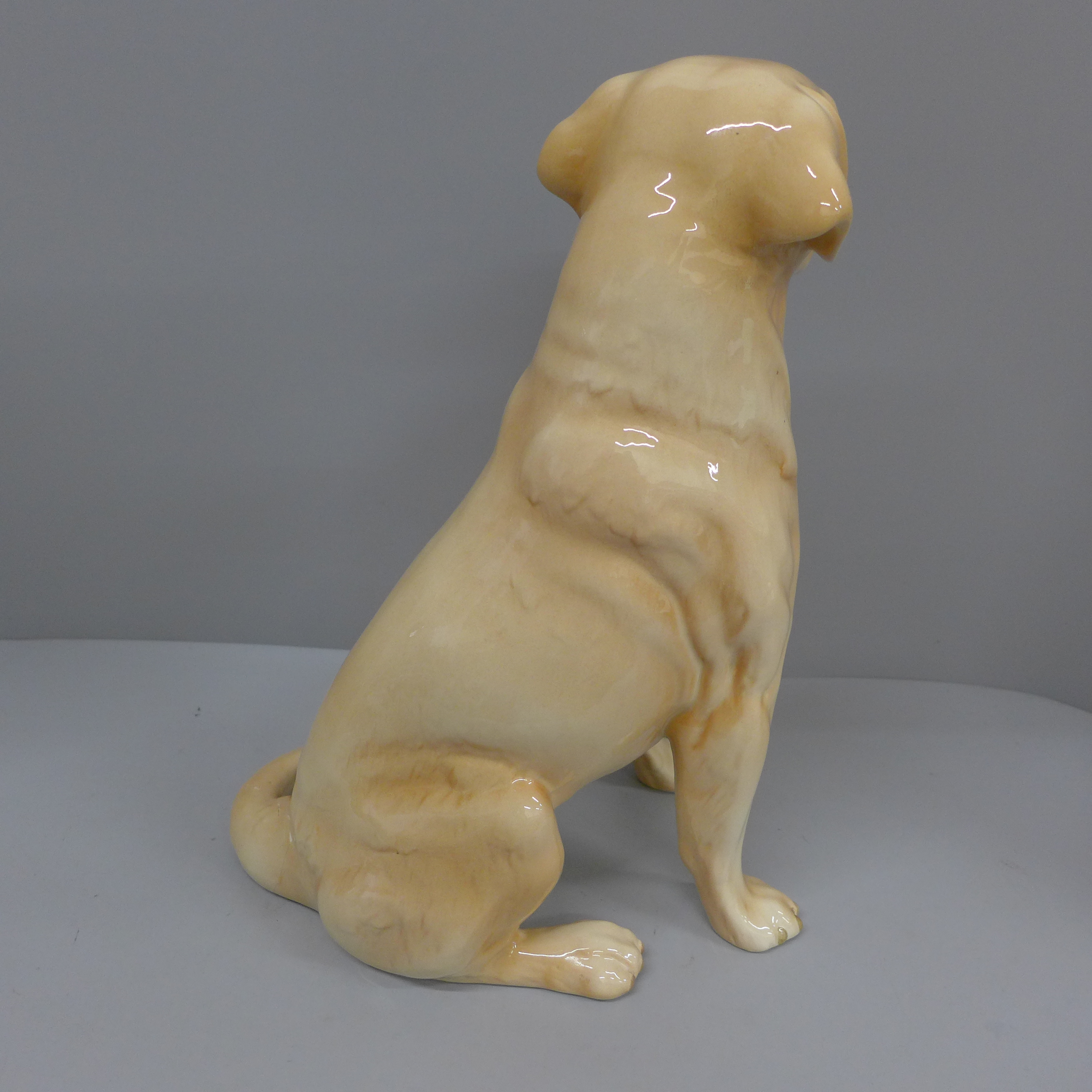 A Beswick fireside model of a Labrador, 32cm - Image 2 of 3