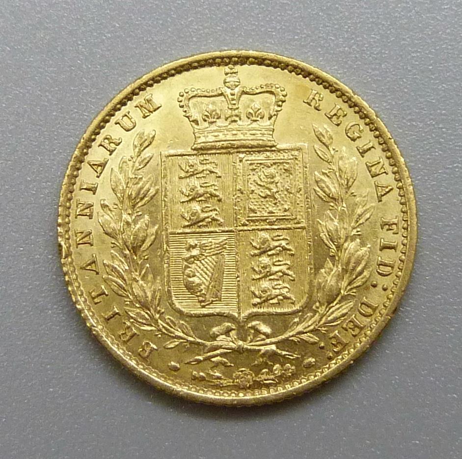 A Victorian 1859 full sovereign - Image 2 of 2