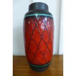 A West German 555-52 glazed vase