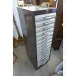 A Myers Hingsbury steel filing cabinet