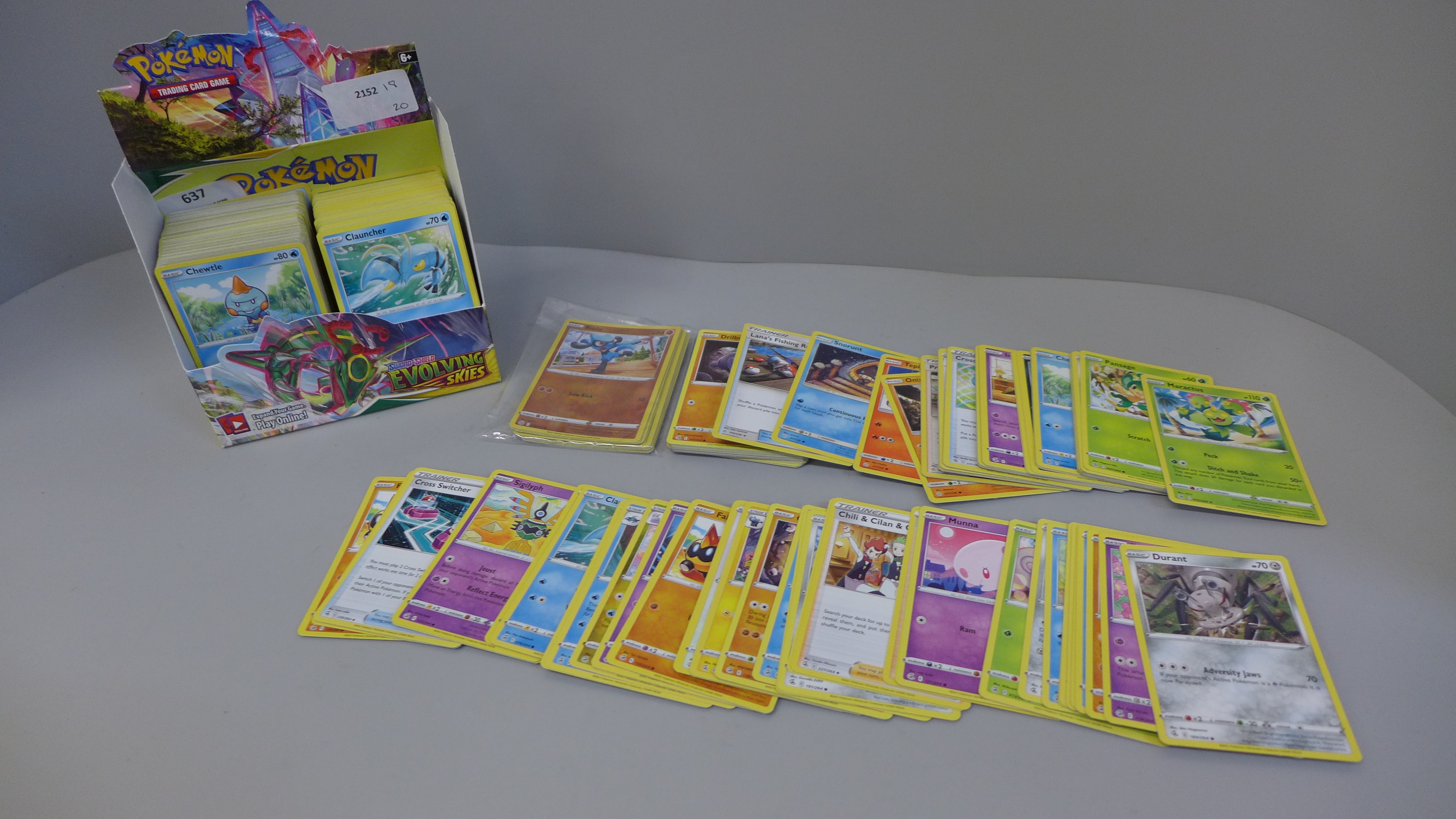 400 Pokemon cards including holographic