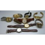 Gentleman's mechanical wristwatches including Seiko