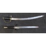 A small Indian sword and one other