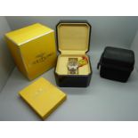 A Breitling Colt chronometre wristwatch with box and papers, a/f, water damage