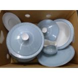 A box of Royal Doulton dinnerwares **PLEASE NOTE THIS LOT IS NOT ELIGIBLE FOR POSTING AND PACKING**
