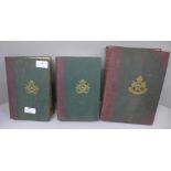 The Sherwood Foresters Notts & Derby Regiment Annuals, 1926 and 1927 and one other volume, 1st and