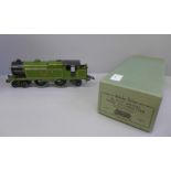 Hornby 20v electric 0 gauge LNER 1784 4-4-2 tank locomotive in reproduction box