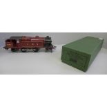 Hornby 20v electric 0 gauge LMS 2180 4-4-2 tank locomotive in reproduction box