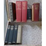 A collection of Winston Churchill memoirs and other biographical books