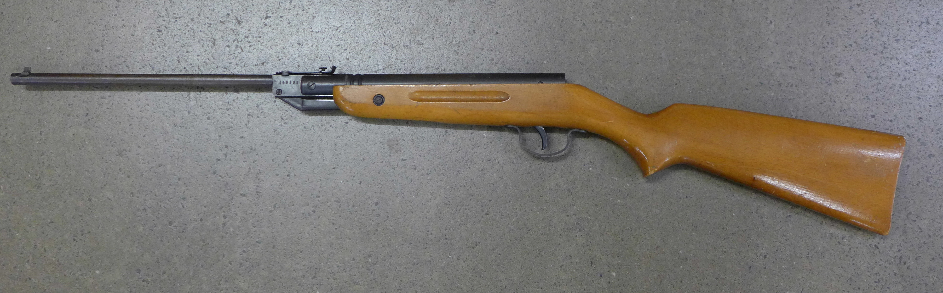An Slavia air rifle, made in Czechoslovakia