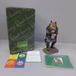 A Robert Harrop resin figure, 'The Sheriff of Nottingham'