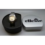 An Ellesse 200m wristwatch, boxed