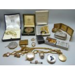 Assorted jewellery, etc.