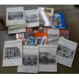 A collection of Nottingham guide books and local history books