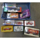 A collection of Corgi die-cast vehicles