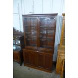 A Victorian mahogany bookcase