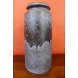 A West German 201-22 fat lava Scheurich Keramik glazed vase