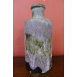 A West German 811-2 fat lava Scheurich Keramik glazed vase