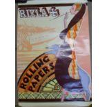 An Anthony Phebey 1970's Rizla advertising poster