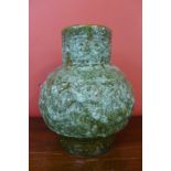 A West German 11/18 fat lava Stein Keramik glazed vase