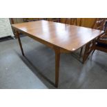 A McIntosh teak T3 extending dining table