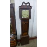 A George III mahogany 30-hour longcase clock