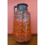 A West German 31-51 fat lava Scheurich Keramik glazed pottery jug