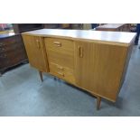 A Danish teak sideboard