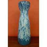 A West German 520-32 fat lava Scheurich Keramik glazed vase