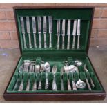 A canteen of stainless steel cutlery **PLEASE NOTE THIS LOT IS NOT ELIGIBLE FOR POSTING AND