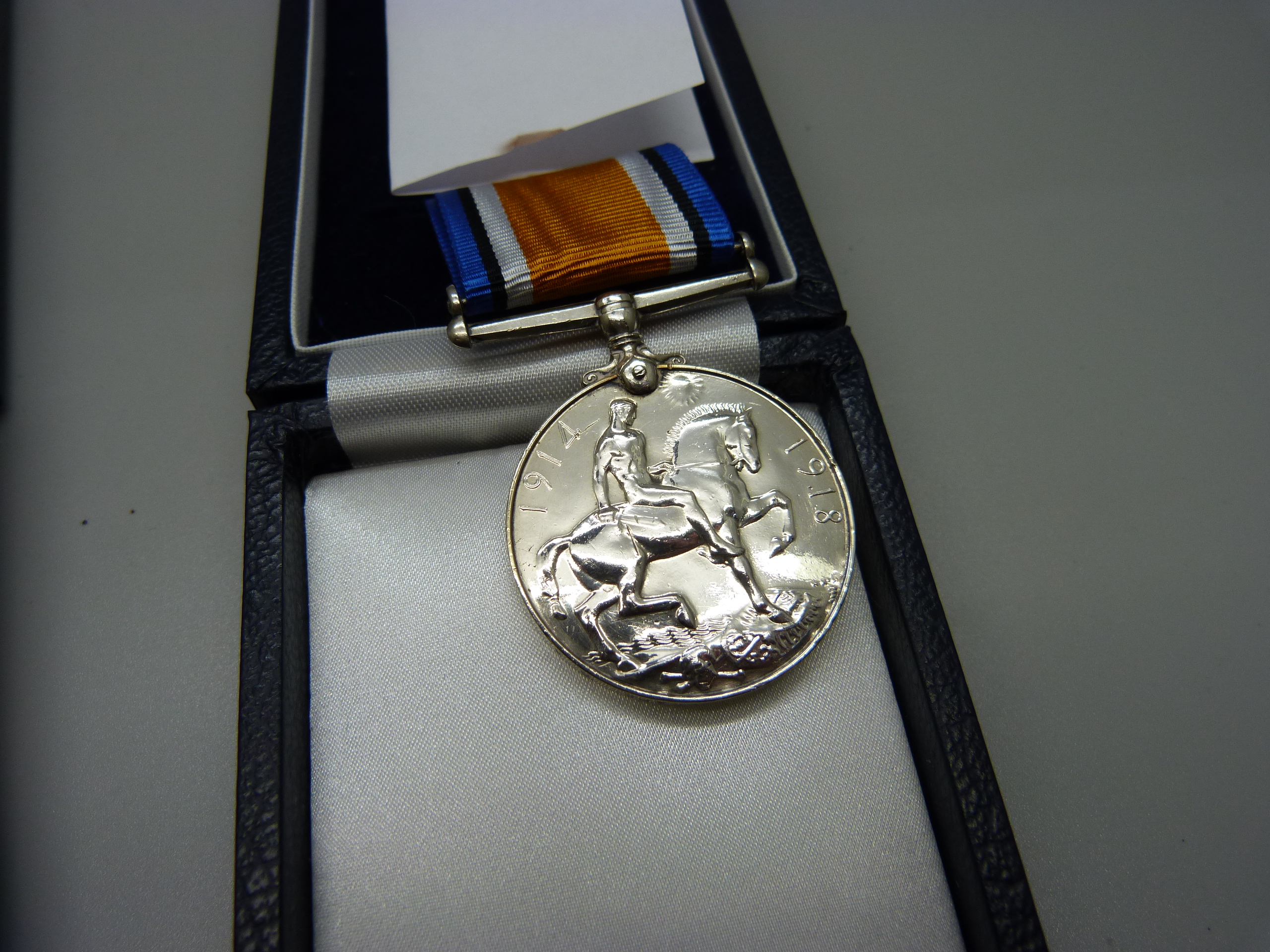Two WWI medals: 46516 Walter Frape, Acting Bombardier Royal Artillery and S-34257 Private A. - Image 7 of 7