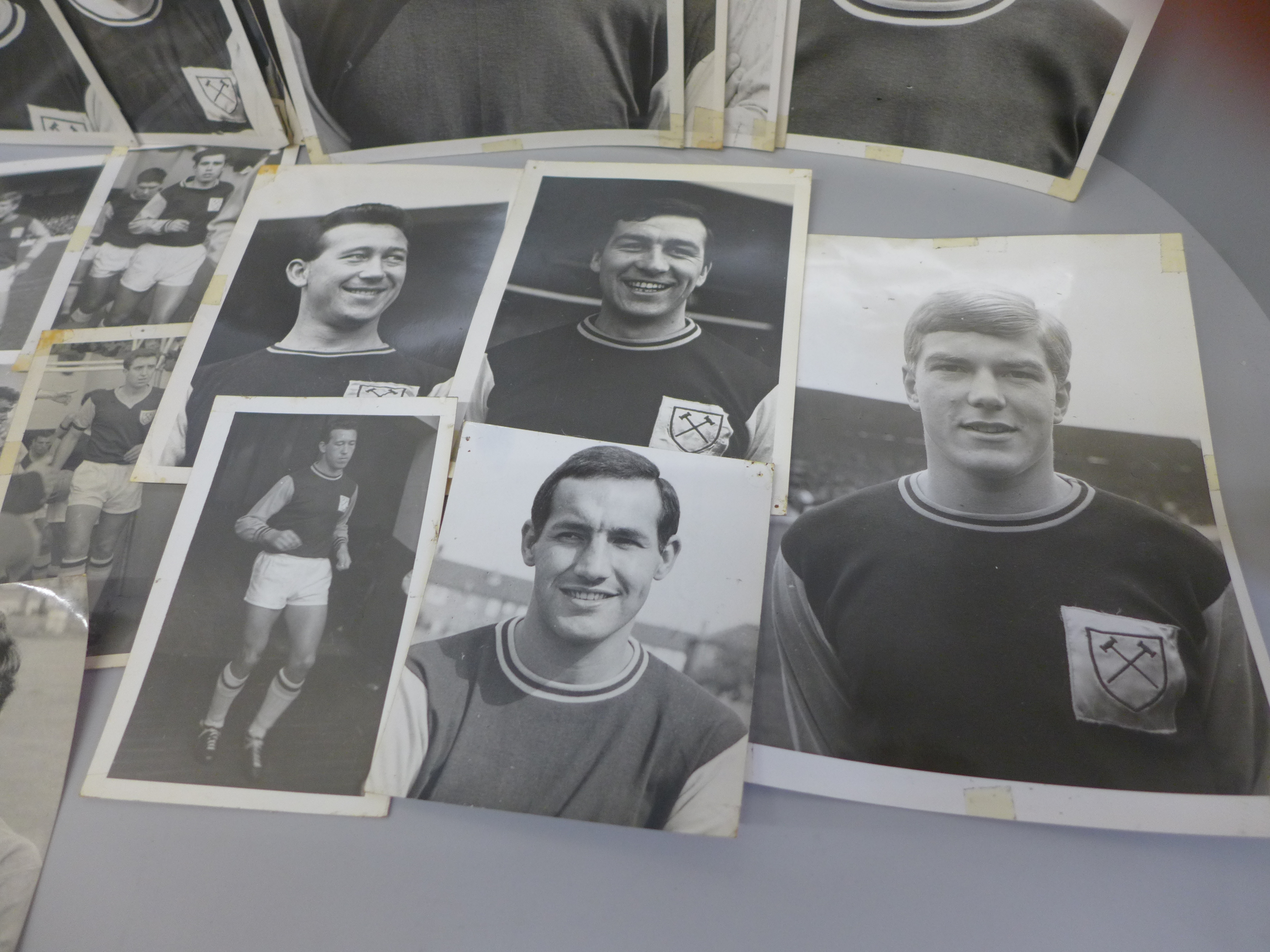 Forty-three rare early 1960's West Ham United portrait photographs - Image 3 of 5