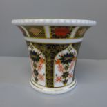 A Royal Crown Derby 1128 pattern vase