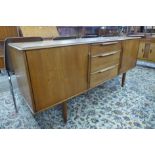 A Morris of Glasgow teak sideboard