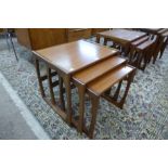 A G-Plan Quadrille teak nest of tables