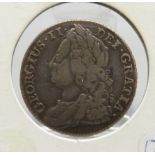 A 1743 shilling