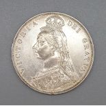 A Victorian 1890 half crown