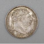 A George III 1817 bull-head sixpence