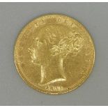 A Victorian 1851 full sovereign