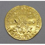 A two ducat 1604 gold coin, 5.0g
