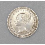A Victorian 1838 1½ pence coin