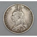 A Victorian 1892 florin