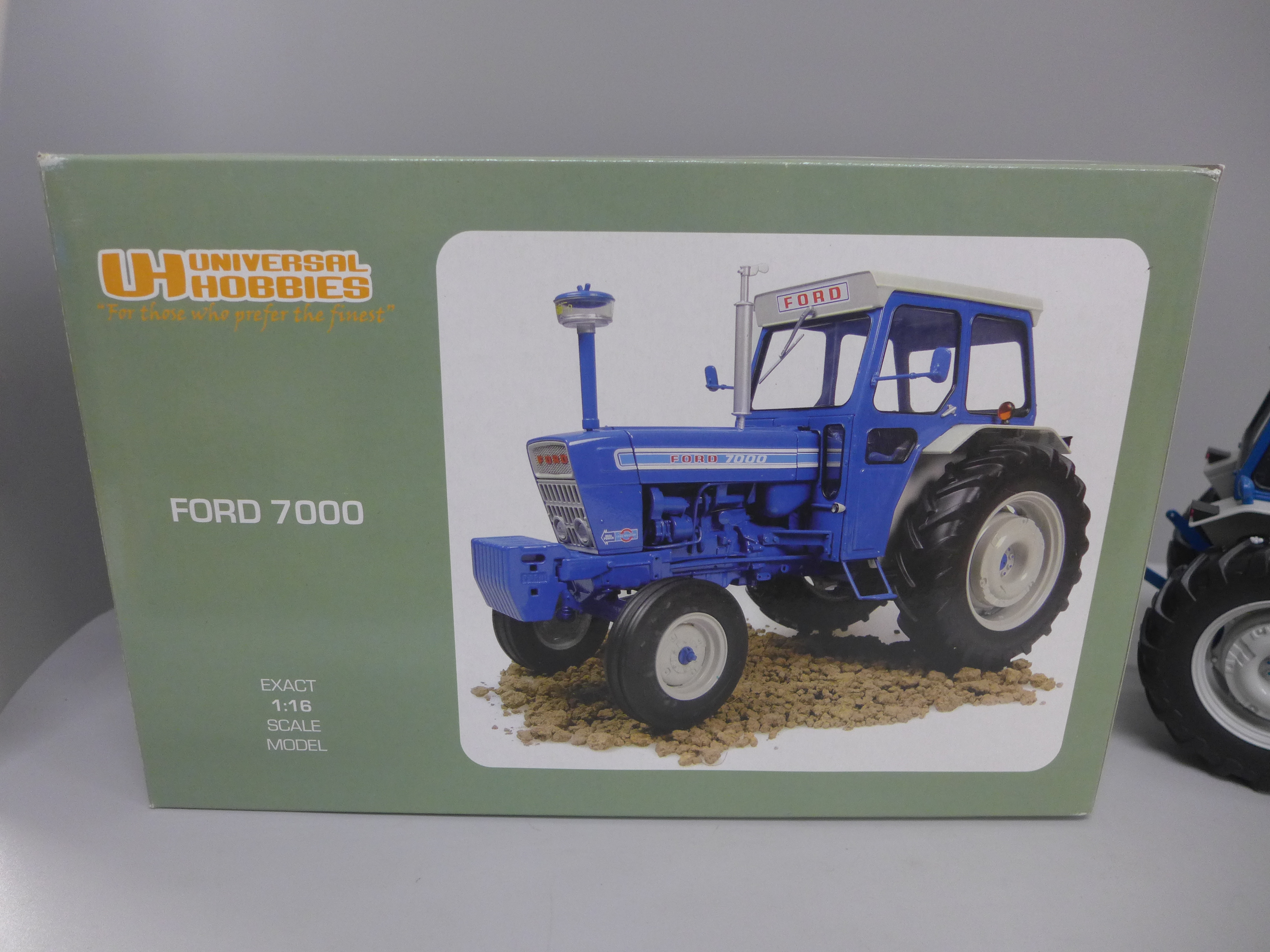 A Universal Hobbies 1:16 scale Ford 7000 - Image 2 of 4